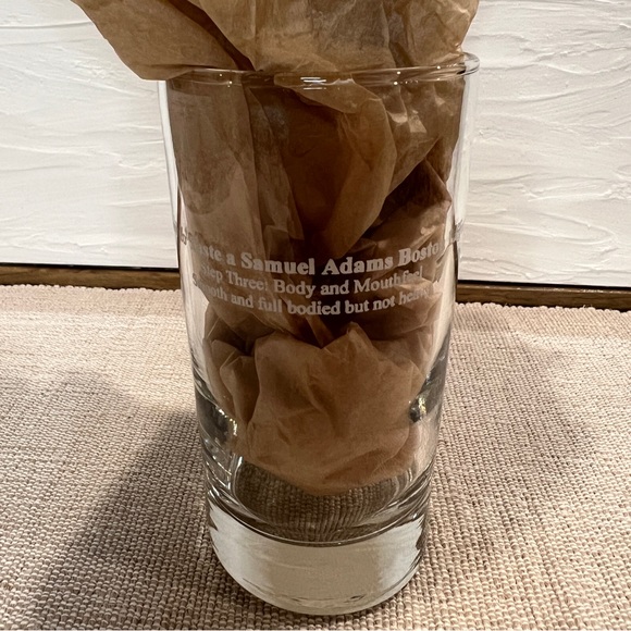 Samuel Adams beer tasting glass - Picture 2 of 3